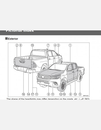 toyota hilux 2015 - 2018 cruiser owners manual